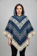 Poncho Andino Geométrico AB