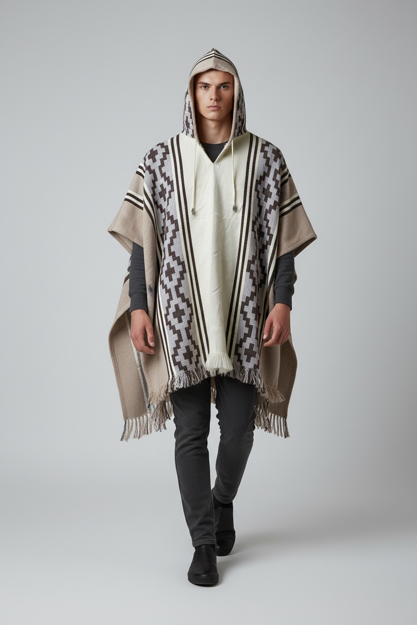 Poncho Andino Cruz Be
