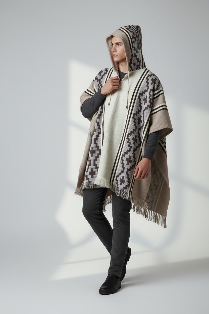 Poncho Andino Cruz Be