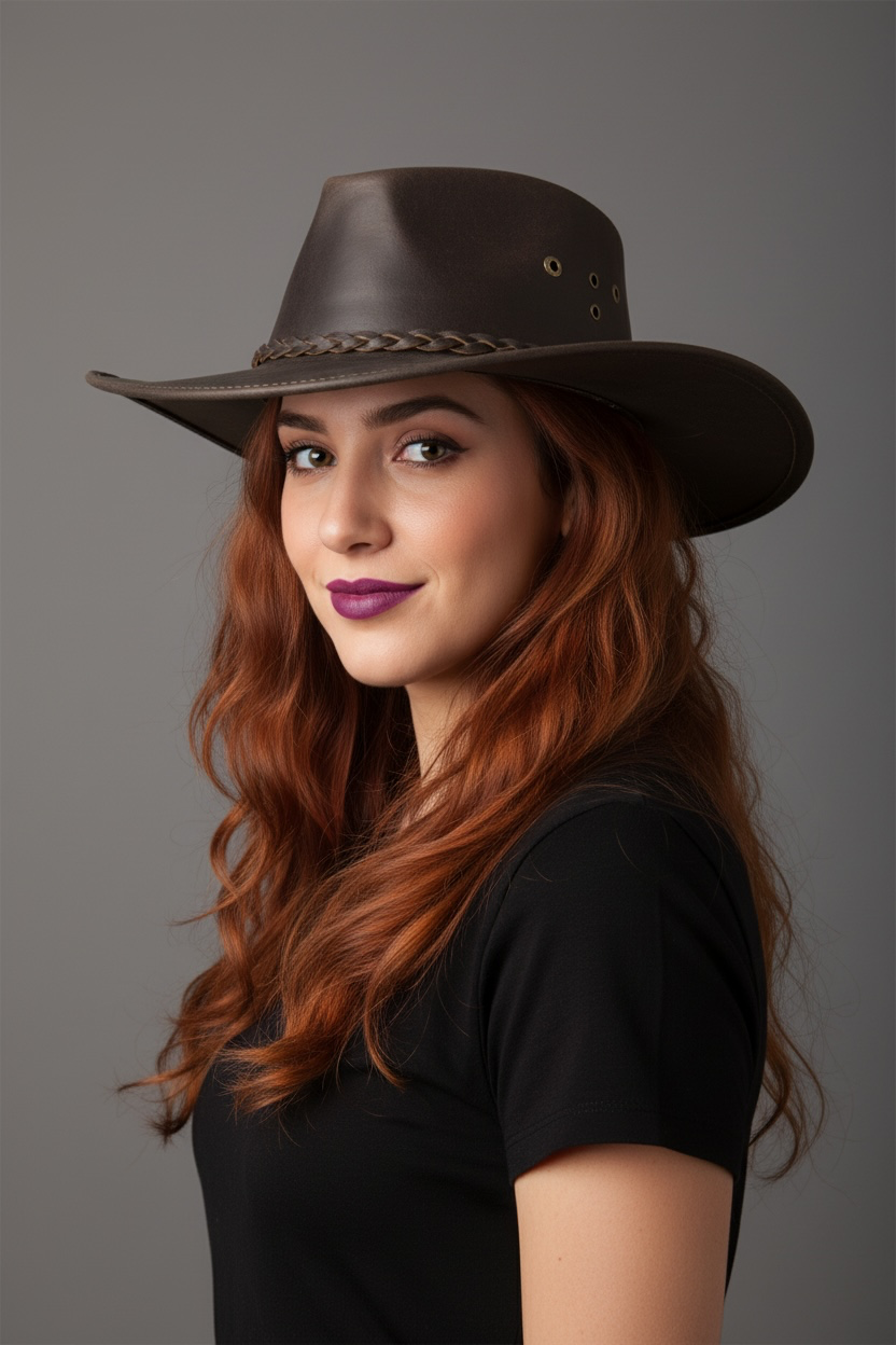 Sombrero Café Oscuro