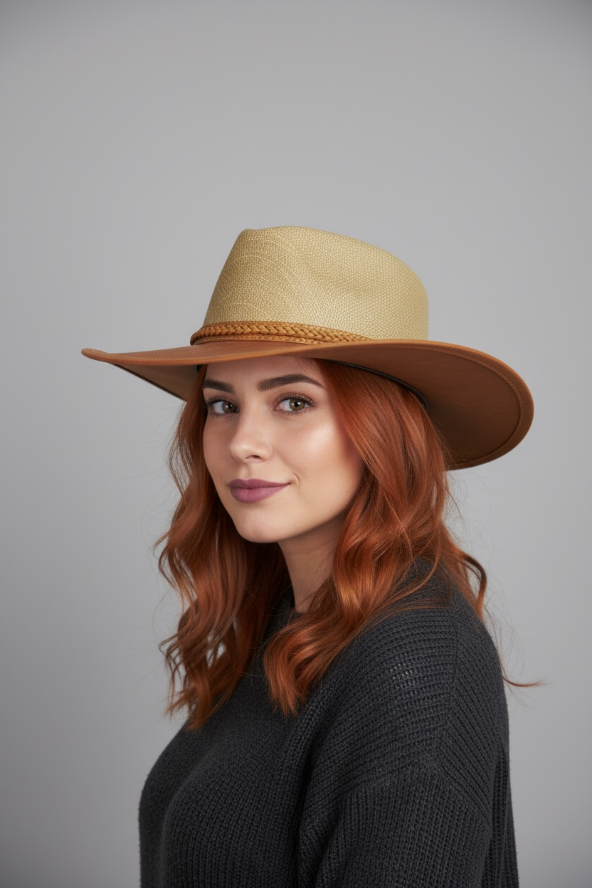 Sombrero Cumberland Cuero