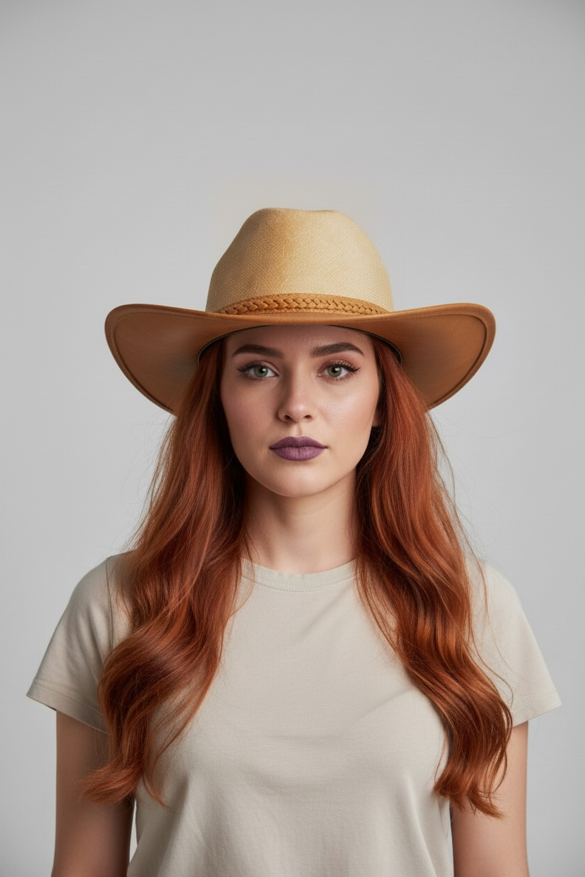 Sombrero Cumberland Cuero