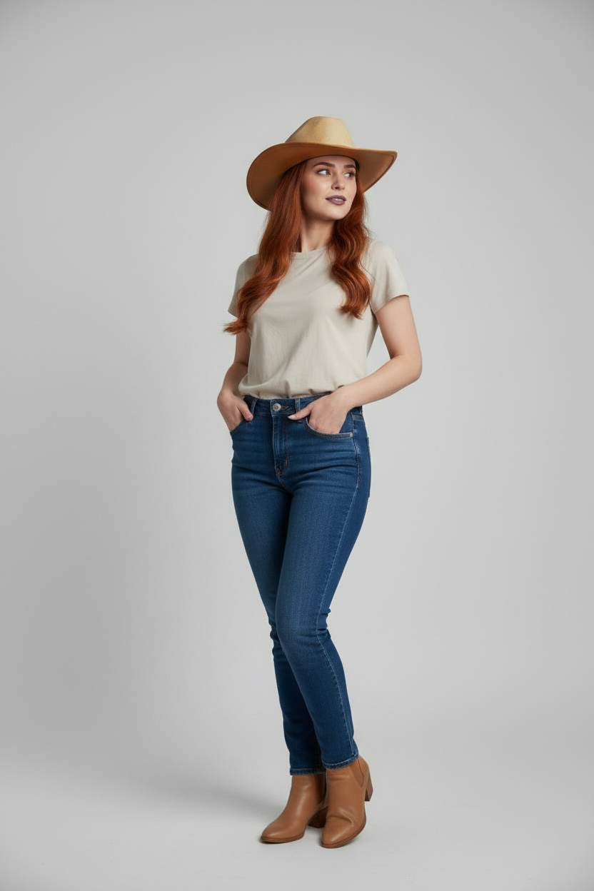 Sombrero Cumberland Cuero