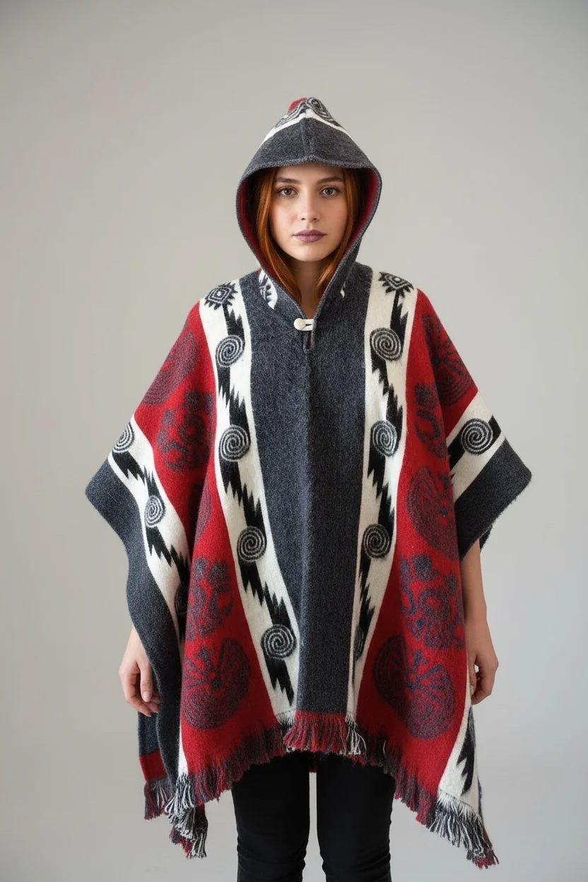 Poncho Andino Reversible RG