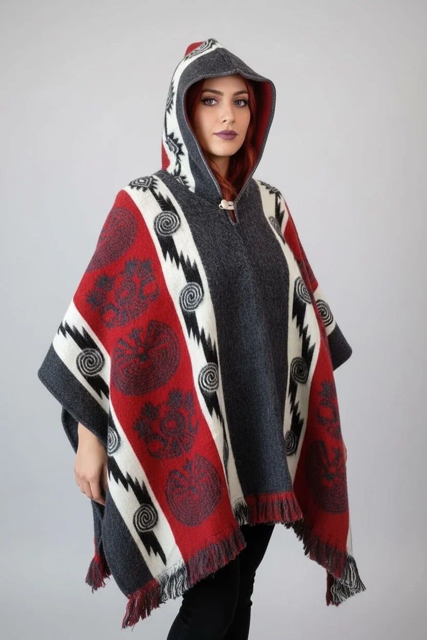Poncho Andino Reversible RG - Imagen 5