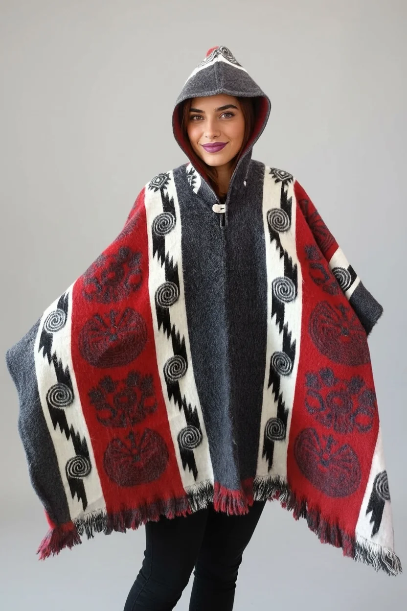 Poncho Andino Reversible RG - Imagen 4