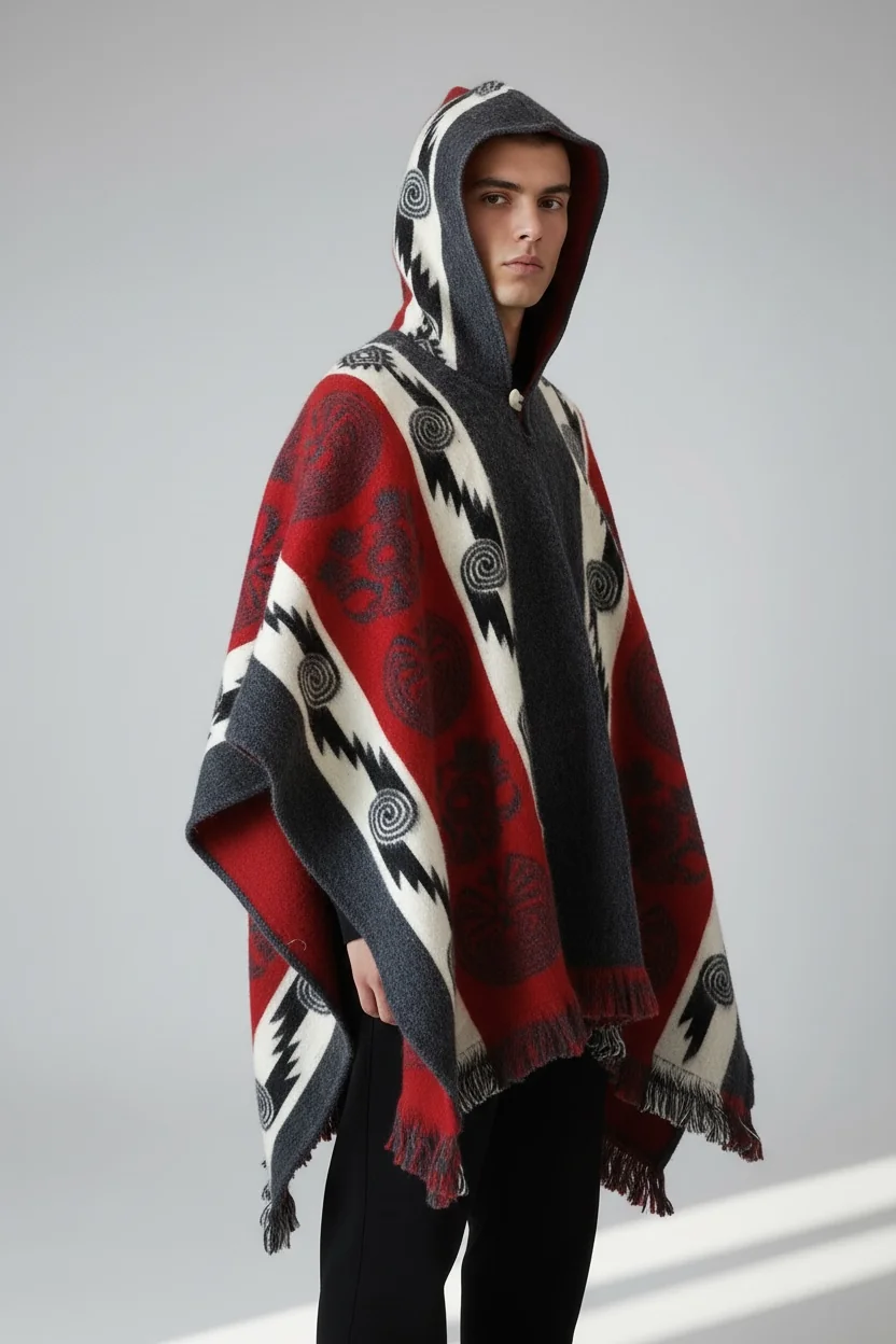 Poncho Andino Reversible RG - Imagen 6
