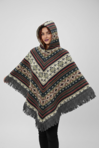 Poncho Andino Geométrico GVB