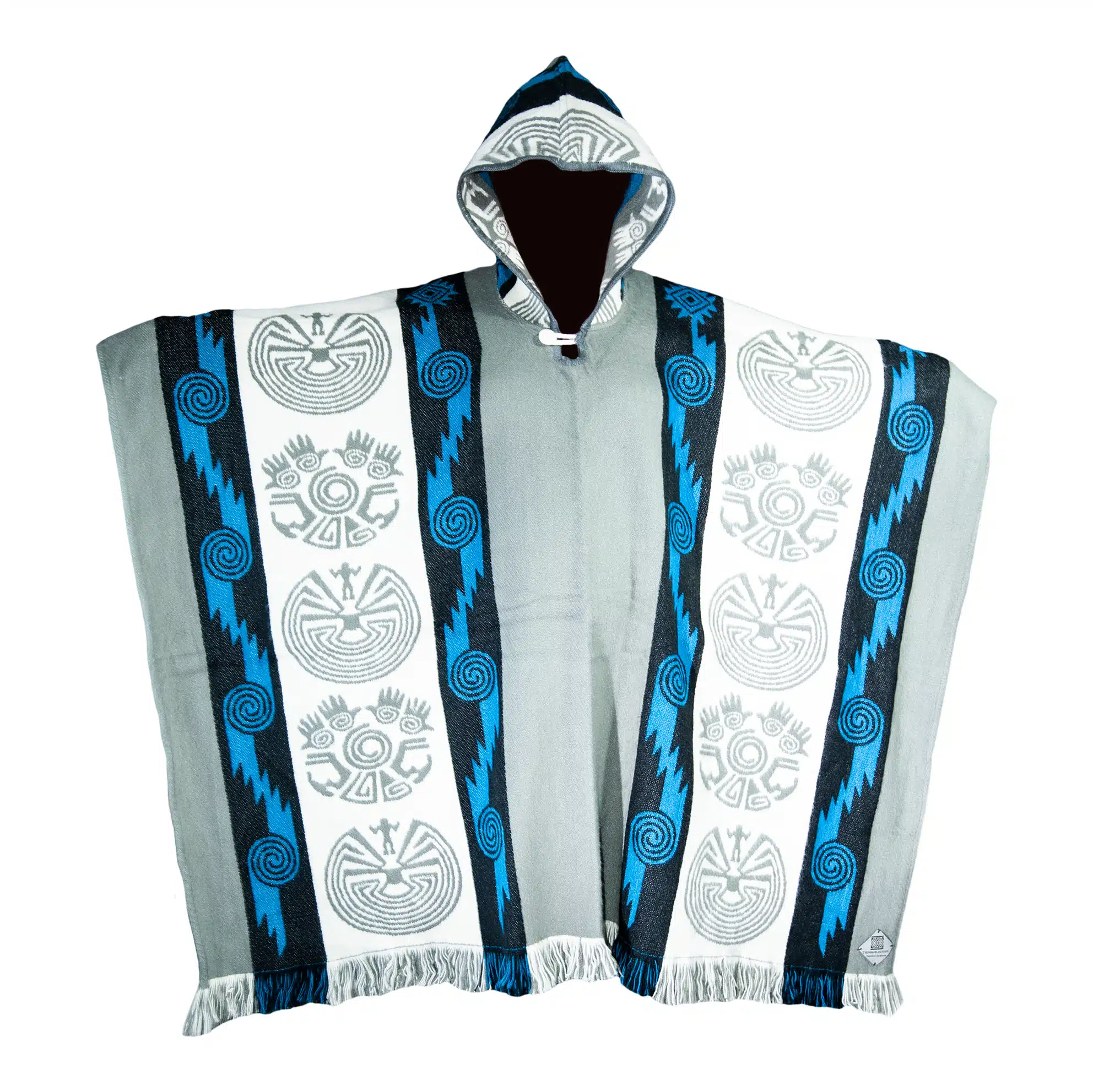 Poncho Andino Reversible ag - Imagen 7
