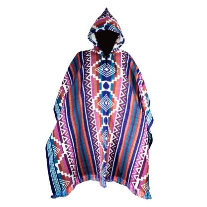 Poncho Andino Geométrico ros