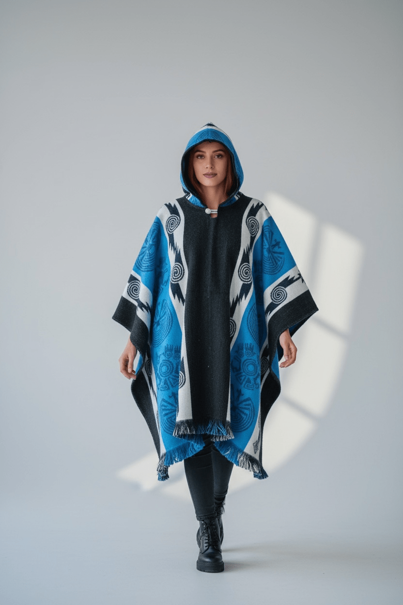 Poncho Andino Rev az - Imagen 3