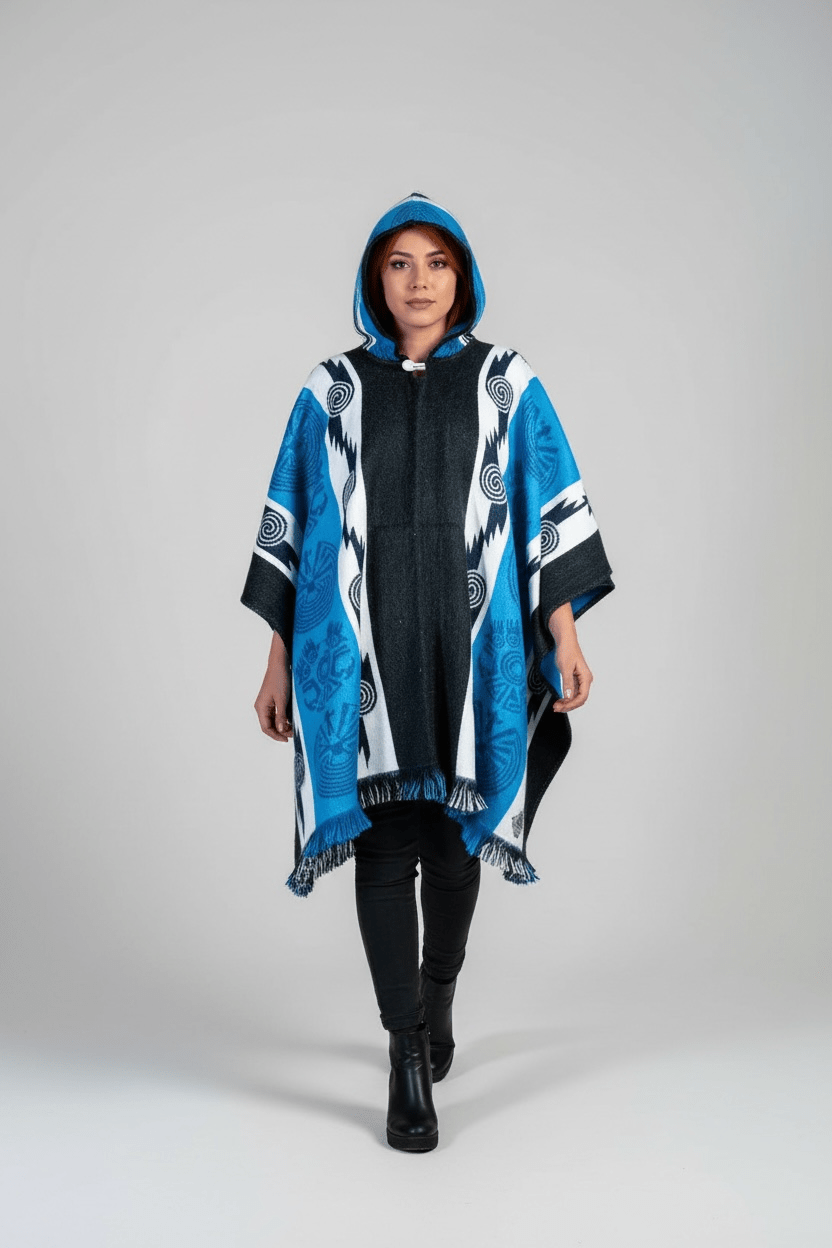 Poncho Andino Rev az - Imagen 5