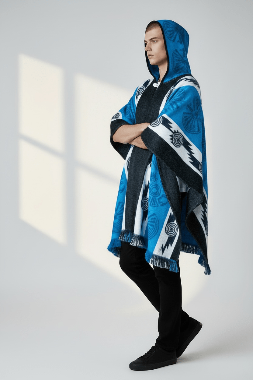 Poncho Andino Rev az - Imagen 7