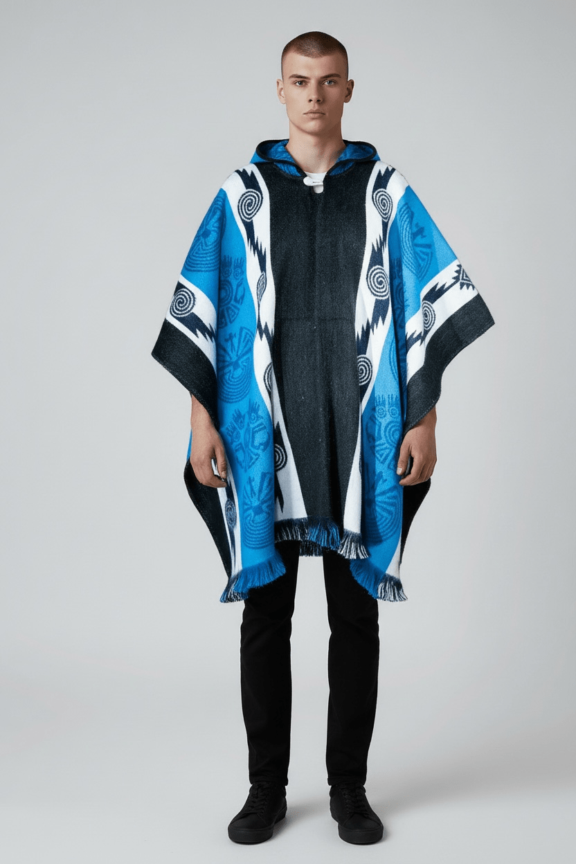 Poncho Andino Rev az - Imagen 8