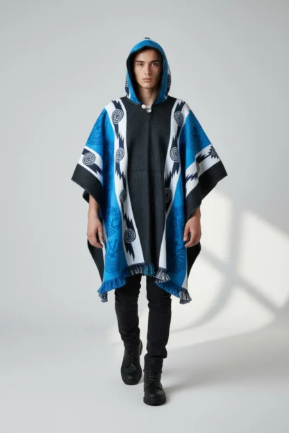 Poncho Andino Reversible az