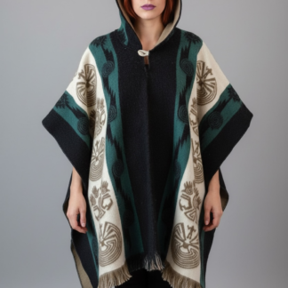 Poncho Andino Reversible ve
