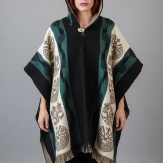 Poncho Andino Reversible ve