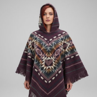 Poncho Andino Geométrico MVB
