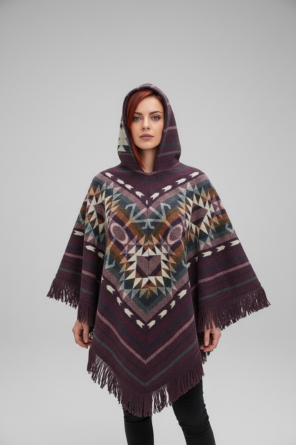Poncho Andino Geométrico MVB