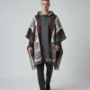 Poncho Andino Rev Gris