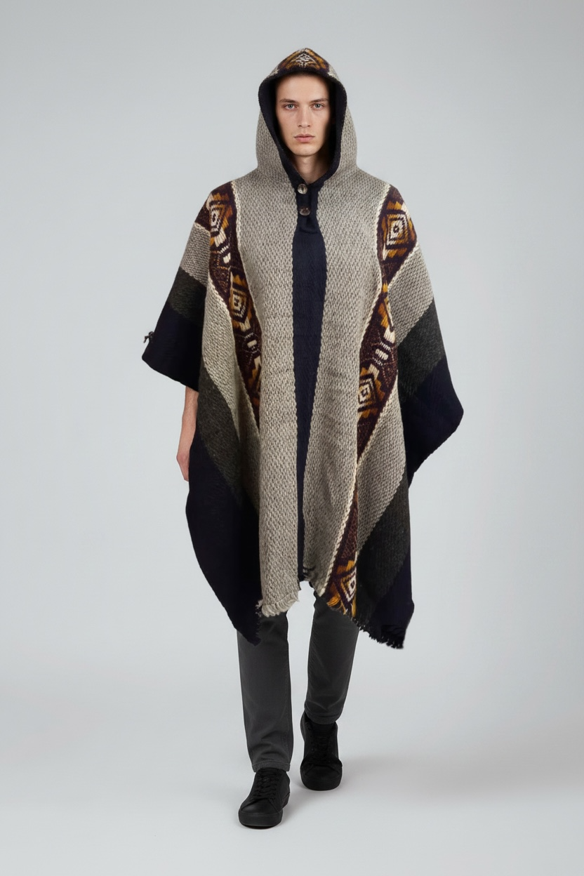 Poncho Andino Coqueado AGC
