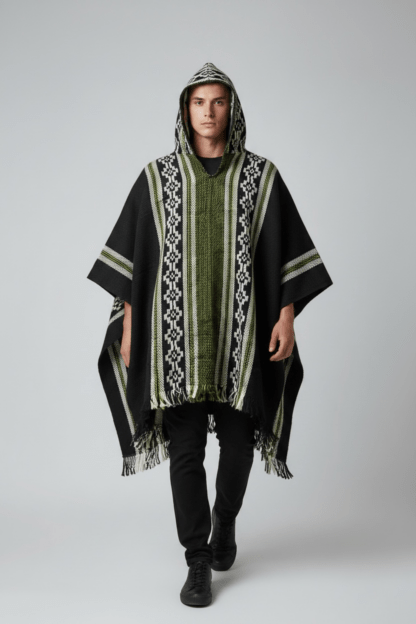 Poncho Andino Coqueado NV