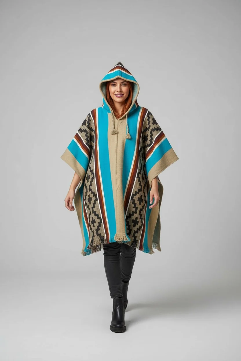 Poncho Andino Cruz CaC - Imagen 5