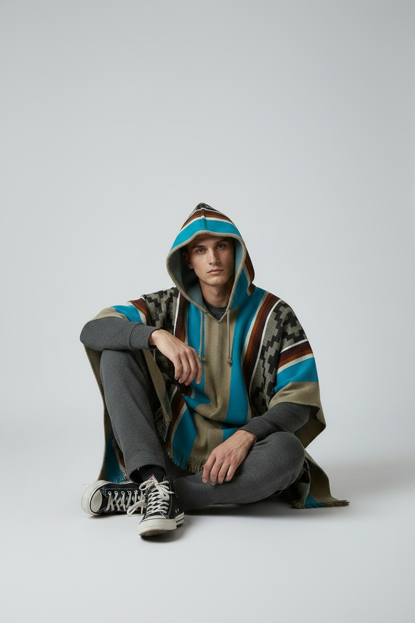 Poncho Andino Cruz CaC - Imagen 6