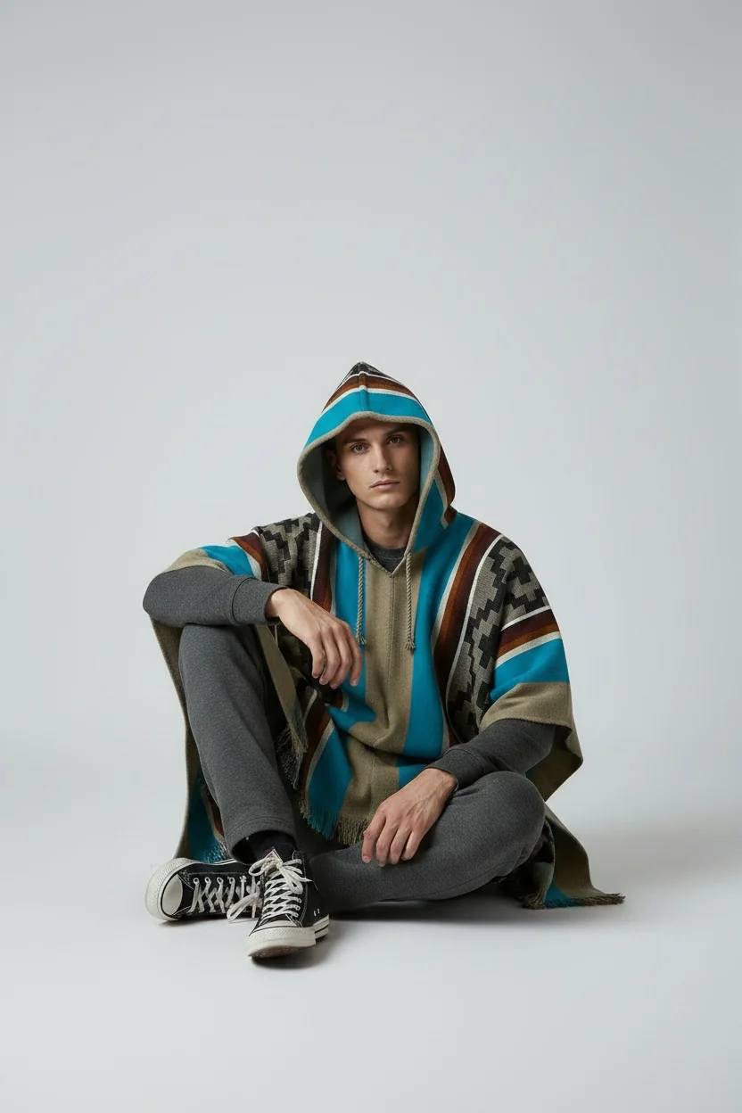 Poncho Andino Cruz CaC - Imagen 6