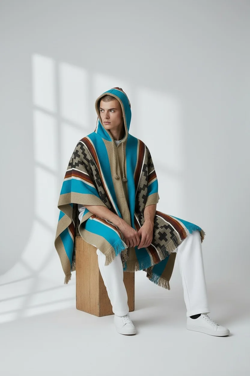 Poncho Andino Cruz CaC - Imagen 8