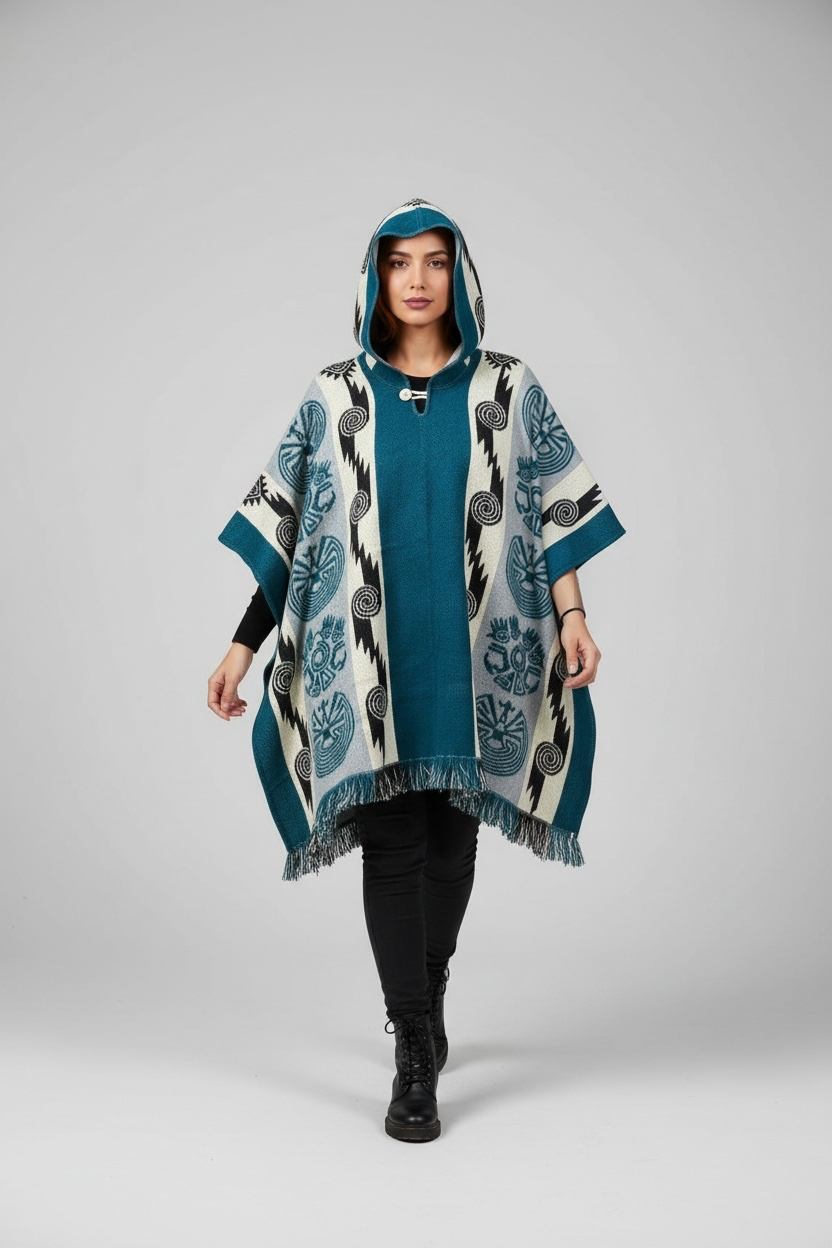 Poncho Andino Rev Calipso - Imagen 3